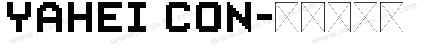 yahei con字体转换